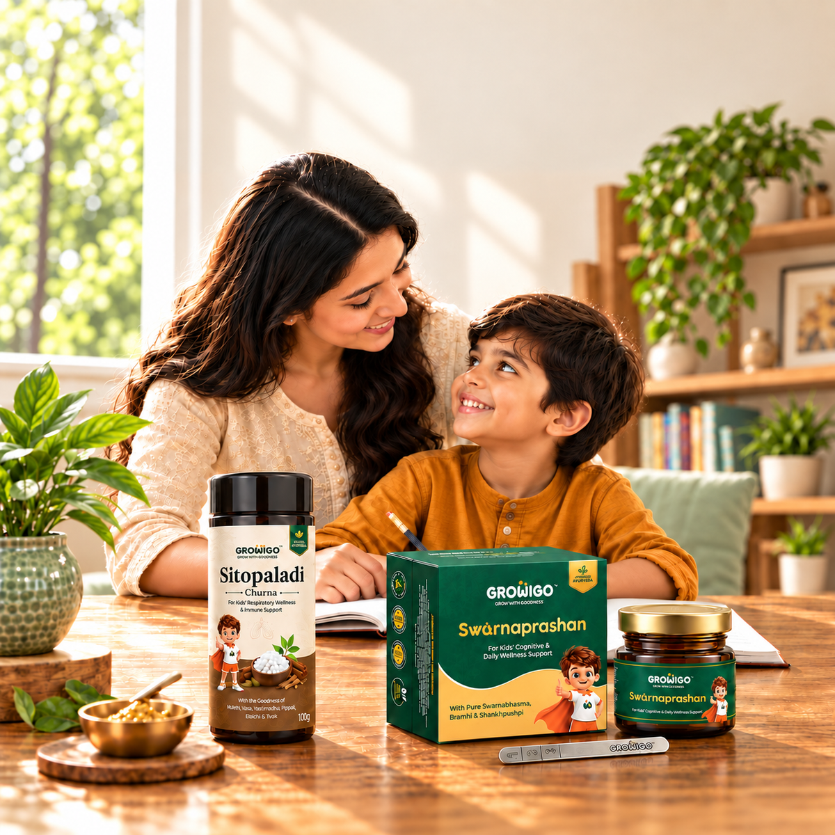 Ayurvedic herbs and natural ingredients